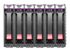 HPE MSA 7.2TB SAS 12G Enterprise 10K SFF (2.5in) M2 3yr Wty 6-pack HDD Bundle interne harde schijf 7,2 TB 10000 RPM 2.5