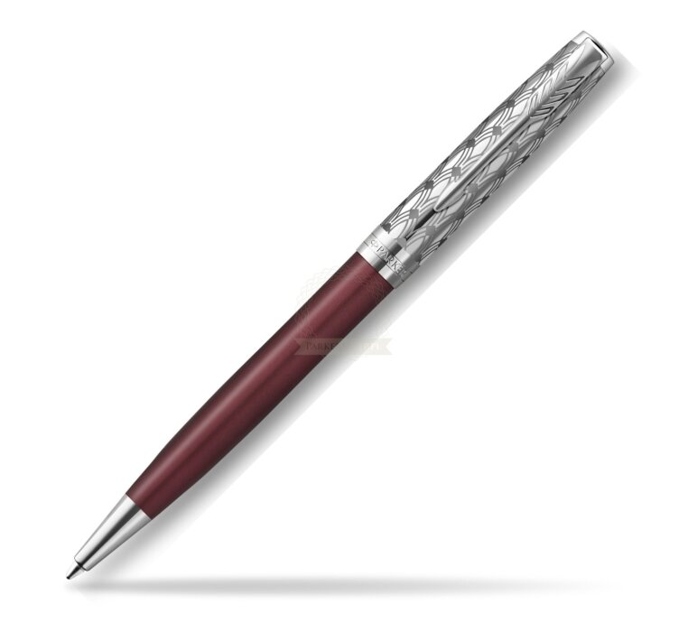 Parker Sonnet Zwart Draai-intrekbare balpen Medium 1 stuk(s)