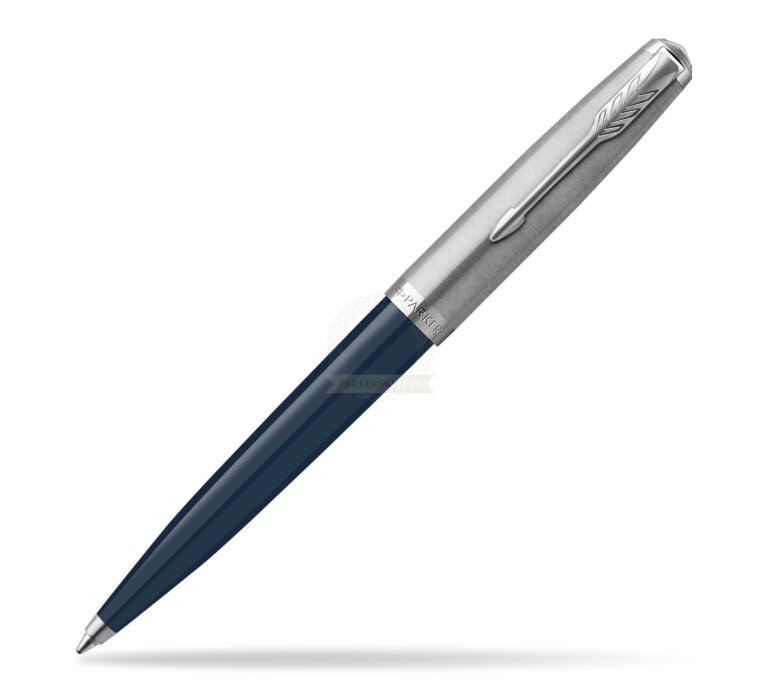 Parker 51 Zwart Draai-intrekbare balpen Medium 1 stuk(s)