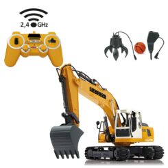 Jamara Excavadora Liebherr R936 radiografisch bestuurbaar model Graafmachine Elektromotor 1:20