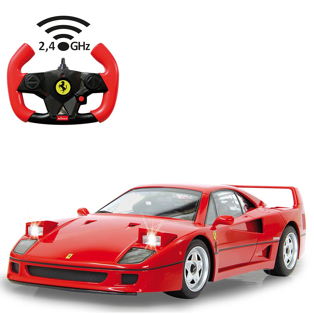 Jamara Ferrari F40 radiografisch bestuurbaar model Auto Elektromotor 1:14