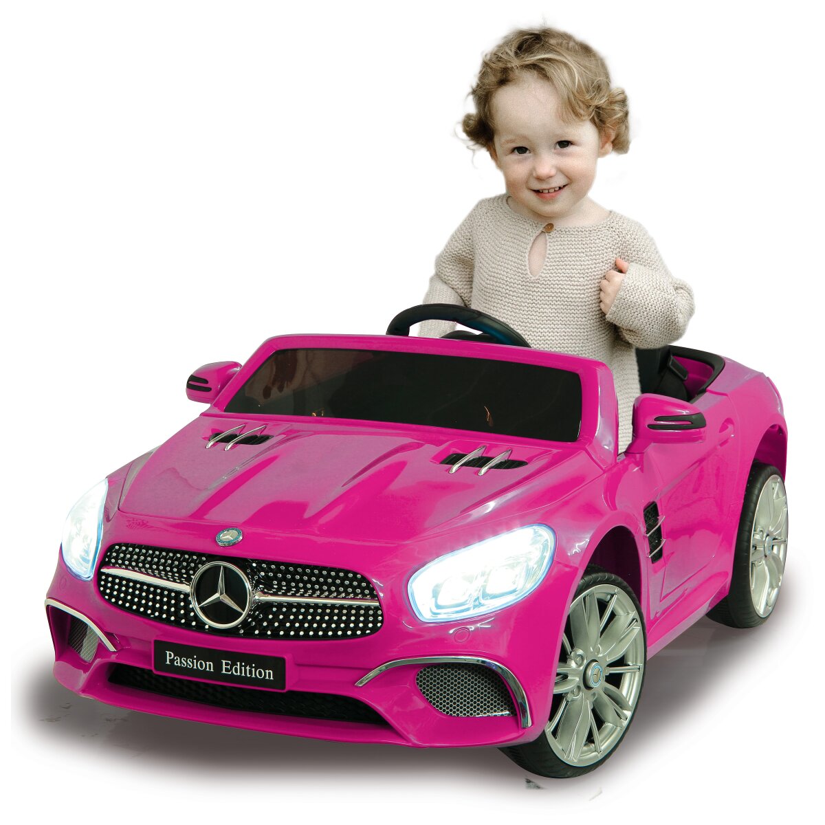 Jamara Ride-on Mercedes-Benz SL 400 pink 12V