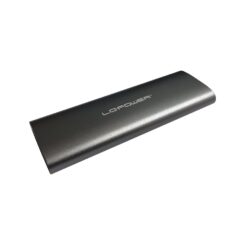 LC-Power LC-M2-C-MULTI-2 behuizing voor opslagstations SDD-behuizing Antraciet M.2