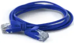 Wantec 7244 netwerkkabel Blauw 1,5 m Cat6a U/UTP (UTP)
