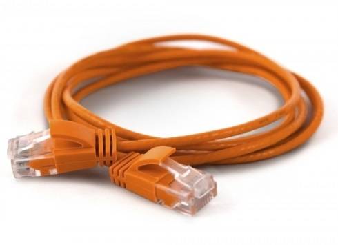 Wantec Cat6a UTP 2m netwerkkabel Oranje U/UTP (UTP)
