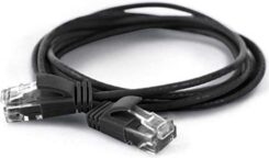 Wantec 7318 netwerkkabel Zwart 7 m Cat6a U/UTP (UTP)