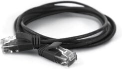 Wantec 7319 netwerkkabel Zwart 10 m Cat6a U/UTP (UTP)