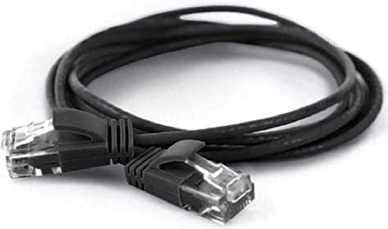 Wantec 7320 netwerkkabel Zwart 15 m Cat6a U/UTP (UTP)