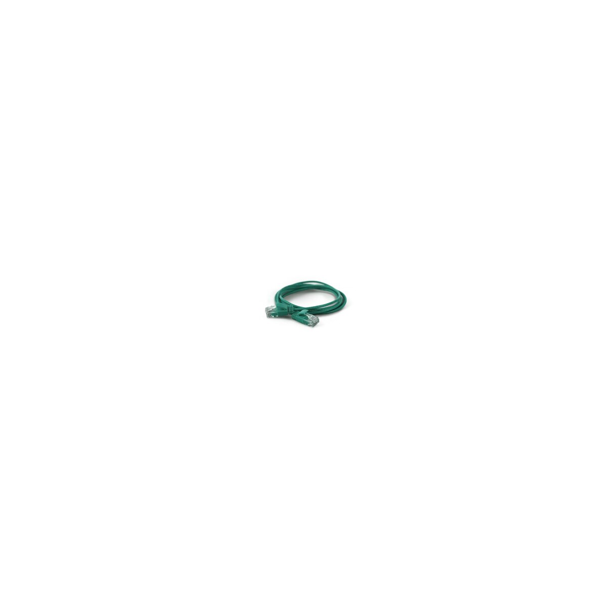 Wantec 7326 netwerkkabel Groen 0,5 m Cat6a U/UTP (UTP)