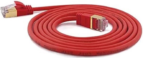 Wantec 7162 netwerkkabel Rood 3 m Cat7 S/FTP (S-STP)