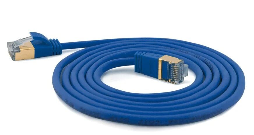 Wantec 7131 netwerkkabel Blauw 1 m Cat7 S/FTP (S-STP)