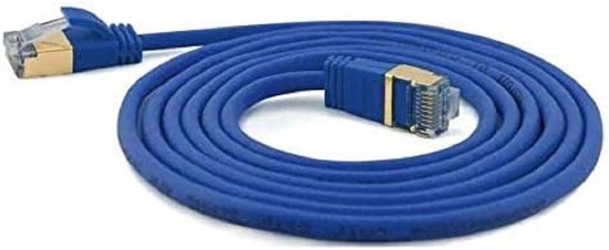 Wantec 7127 netwerkkabel Blauw 0,1 m Cat7 S/FTP (S-STP)