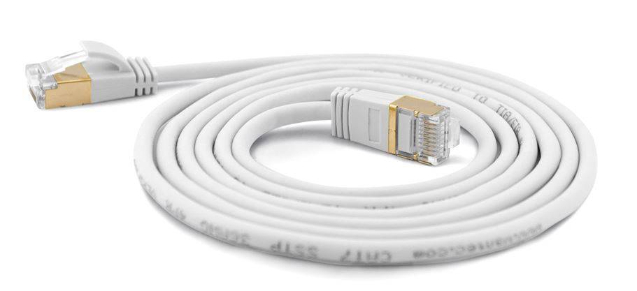 Wantec 7118 netwerkkabel Wit 1,5 m Cat7 S/FTP (S-STP)