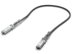 Ubiquiti UACC-DAC-SFP10-0.5M InfiniBand en Glasvezelkabel 0,5 m SFP+ Zwart