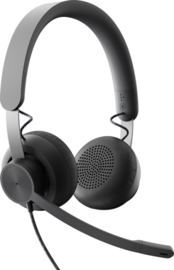 Logitech Headset Zone Wired MS Teams graphite