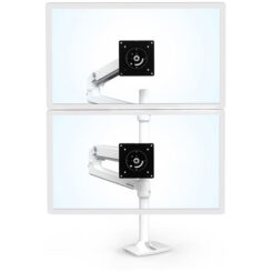 Ergotron LX Series LX Dual Stacking Arm Tall Pole 101,6 cm (40) Bureau Aluminium