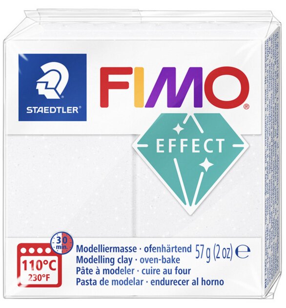 Staedtler FIMO 8010 Galaxy Boetseerklei 57 g Wit 1 stuk(s)