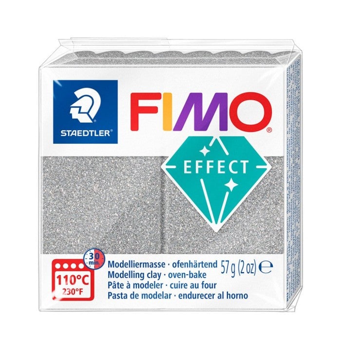 Staedtler FIMO 8010-812 materiaal voor pottenbakken en boetseren Boetseerklei 57 g Zilver 1 stuk(s)