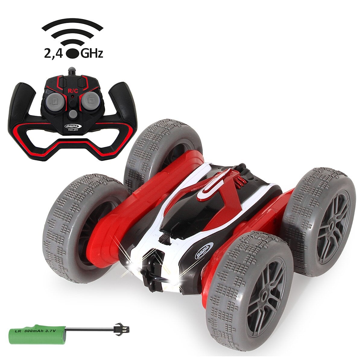 Jamara SpinX Stuntcar red-black 2,4GHz