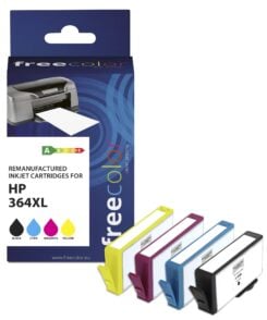 Freecolor HP684EE-INK4-FRC inktcartridge 4 stuk(s) Zwart, Cyaan, Magenta, Geel