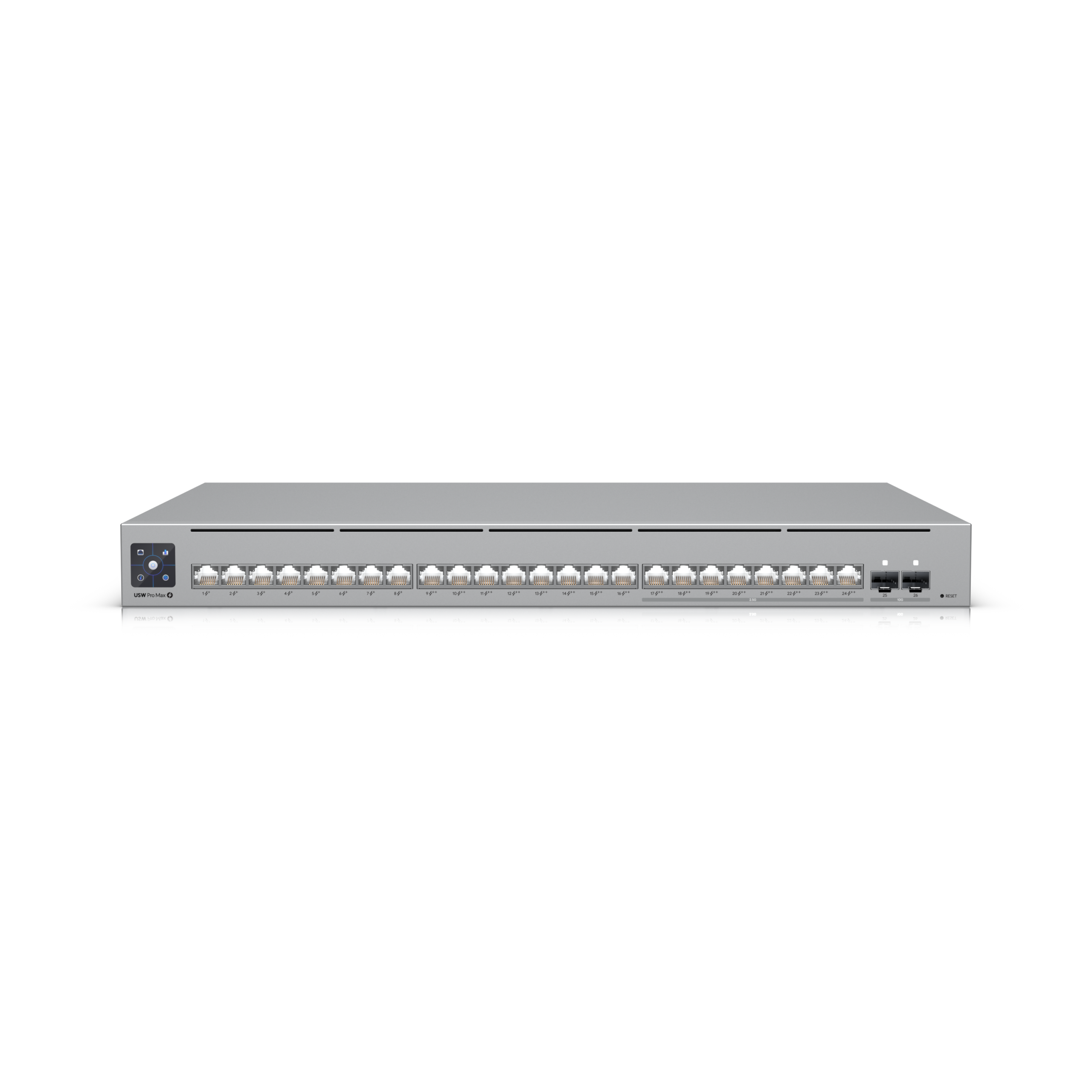 Ubiquiti Pro Max 24 PoE Managed L3 Gigabit Ethernet (10/100/1000) Power over Ethernet (PoE) Grijs