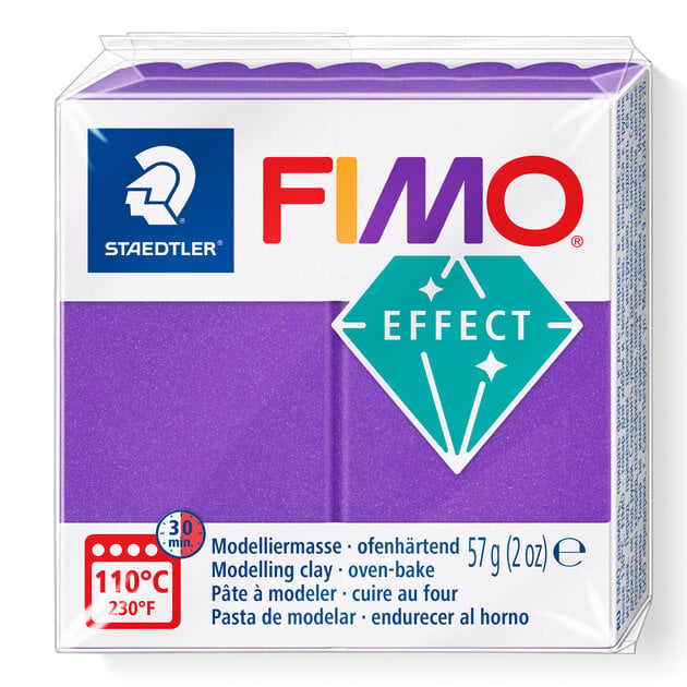 Staedtler FIMO 8010 Boetseerklei 57 g Metallic, Paars 1 stuk(s)