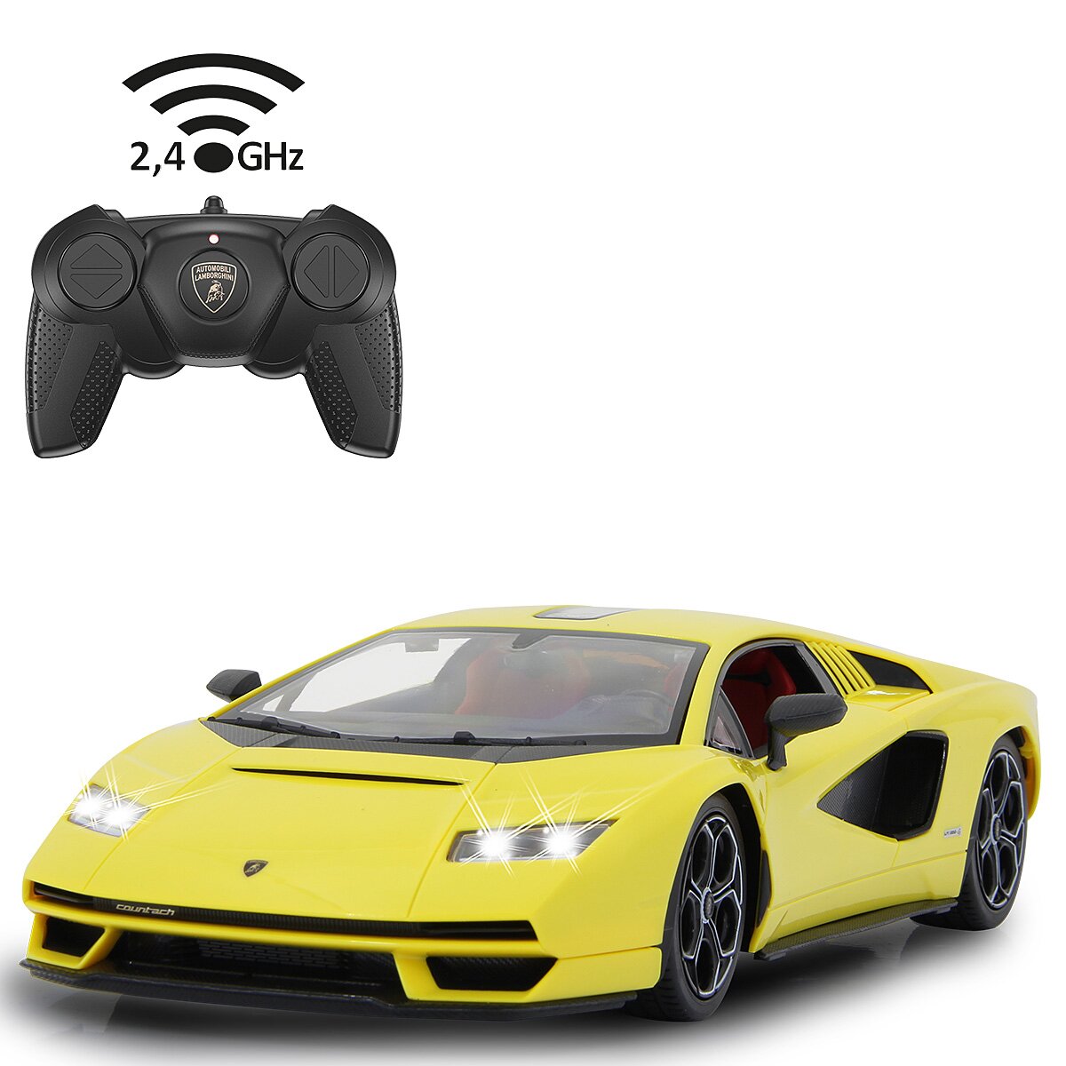 Jamara Lamborghini Countach LPI radiografisch bestuurbaar model Sportauto Elektromotor 1:16