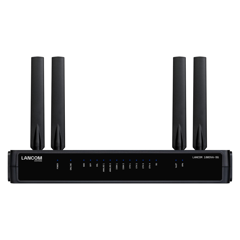 LANCOM 1803VA-5G (EU) gateway/controller 10, 100, 1000 Mbit/s