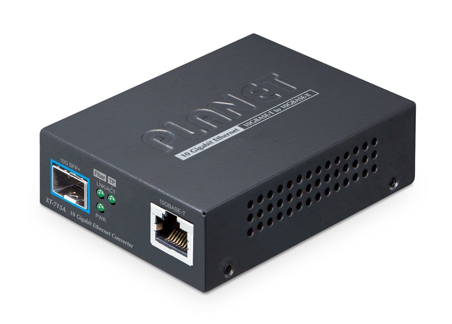 PLANET 10GBASE-T to 10GBASE-X SFP+ Media Converter Copper port - Converter - Kupferdraht netwerk media converter Multimode, Single-m
