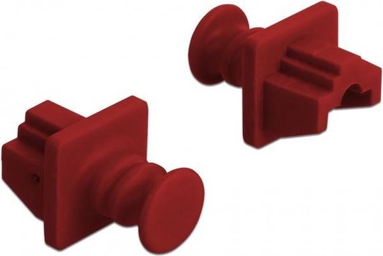DeLOCK 86510 poortklepbeschermers 10 stuk(s) RJ-45