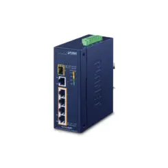 PLANET IGS-614HPT netwerk-switch Unmanaged Gigabit Ethernet (10/100/1000) Power over Ethernet (PoE) Blauw