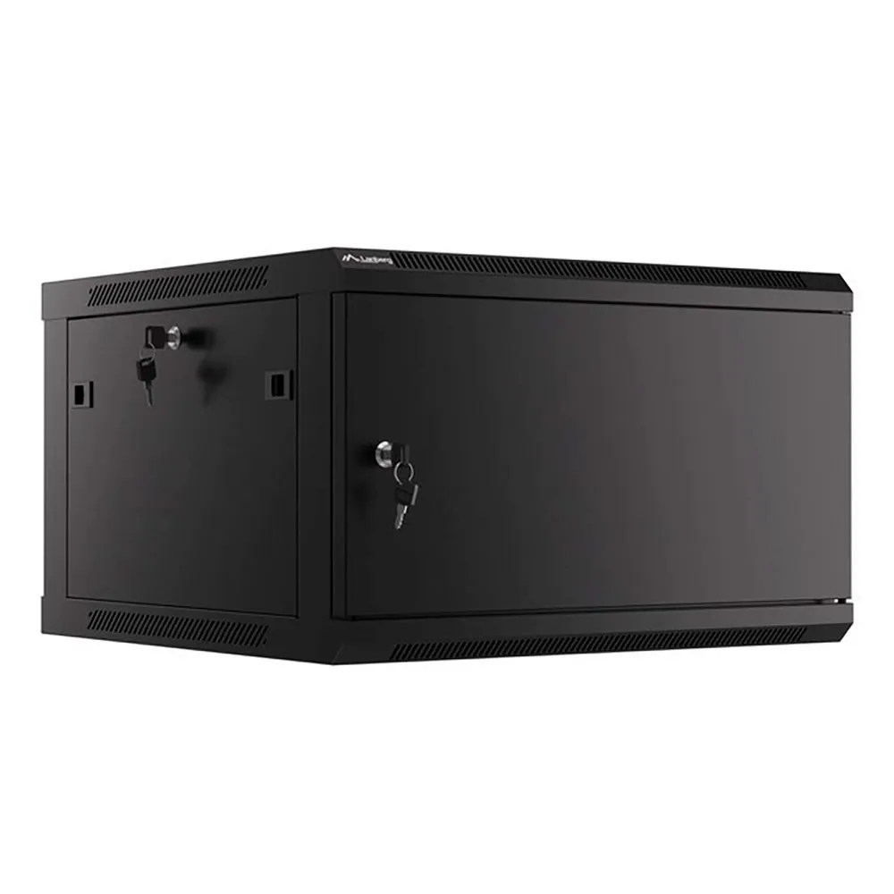 Lanberg WF01-6606-00B rack 6U Wandrek Zwart