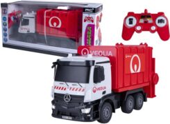 Jamara Truck Mercedes-Benz Antos radiografisch bestuurbaar model Vuilniswagen Elektromotor 1:26