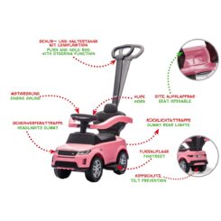 Jamara Land Rover Discovery 3in1 Berijdbare loopauto