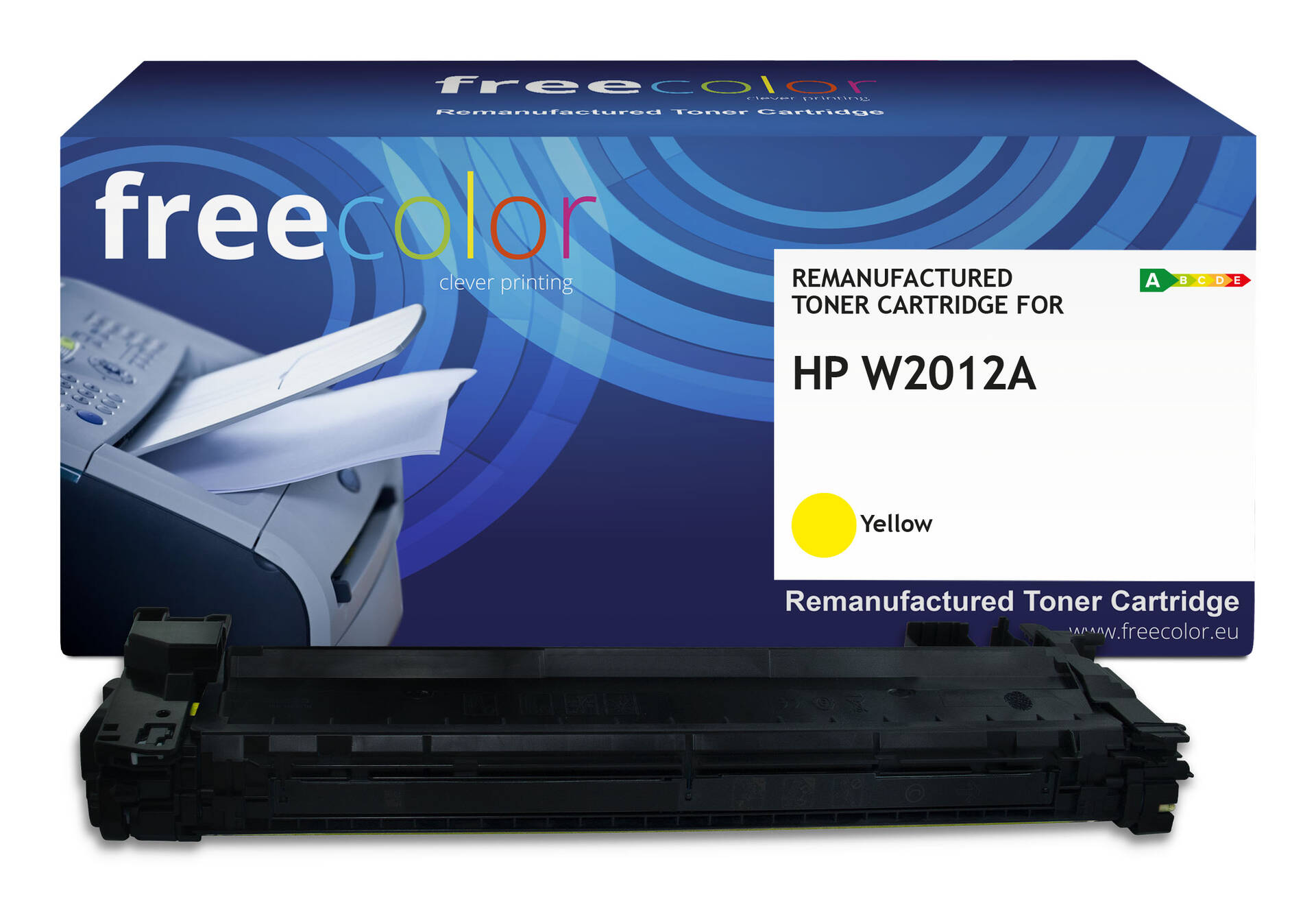 Freecolor K18856F7 tonercartridge 1 stuk(s) Compatibel Geel