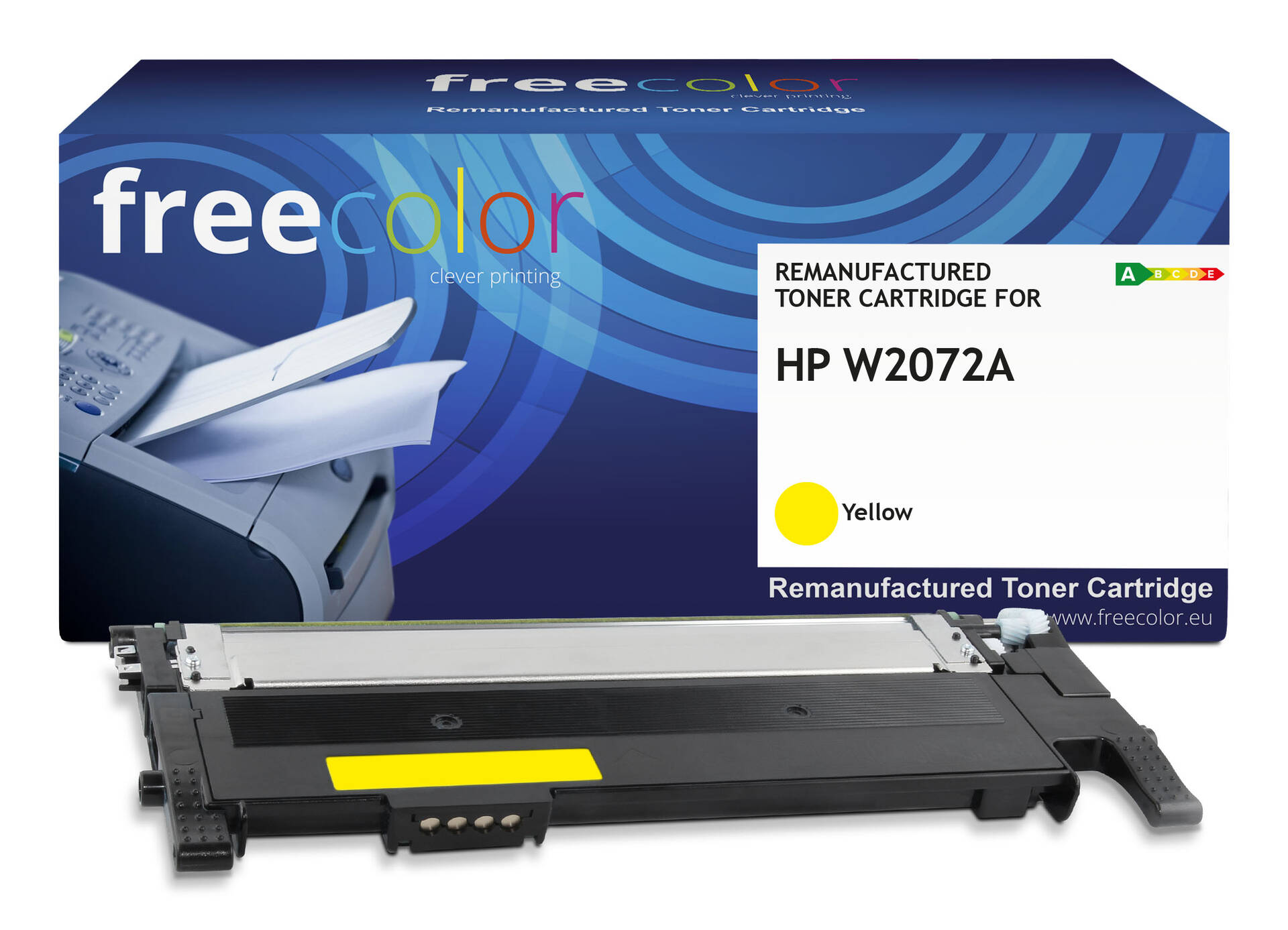 Freecolor K18910F7 tonercartridge 1 stuk(s) Compatibel Geel