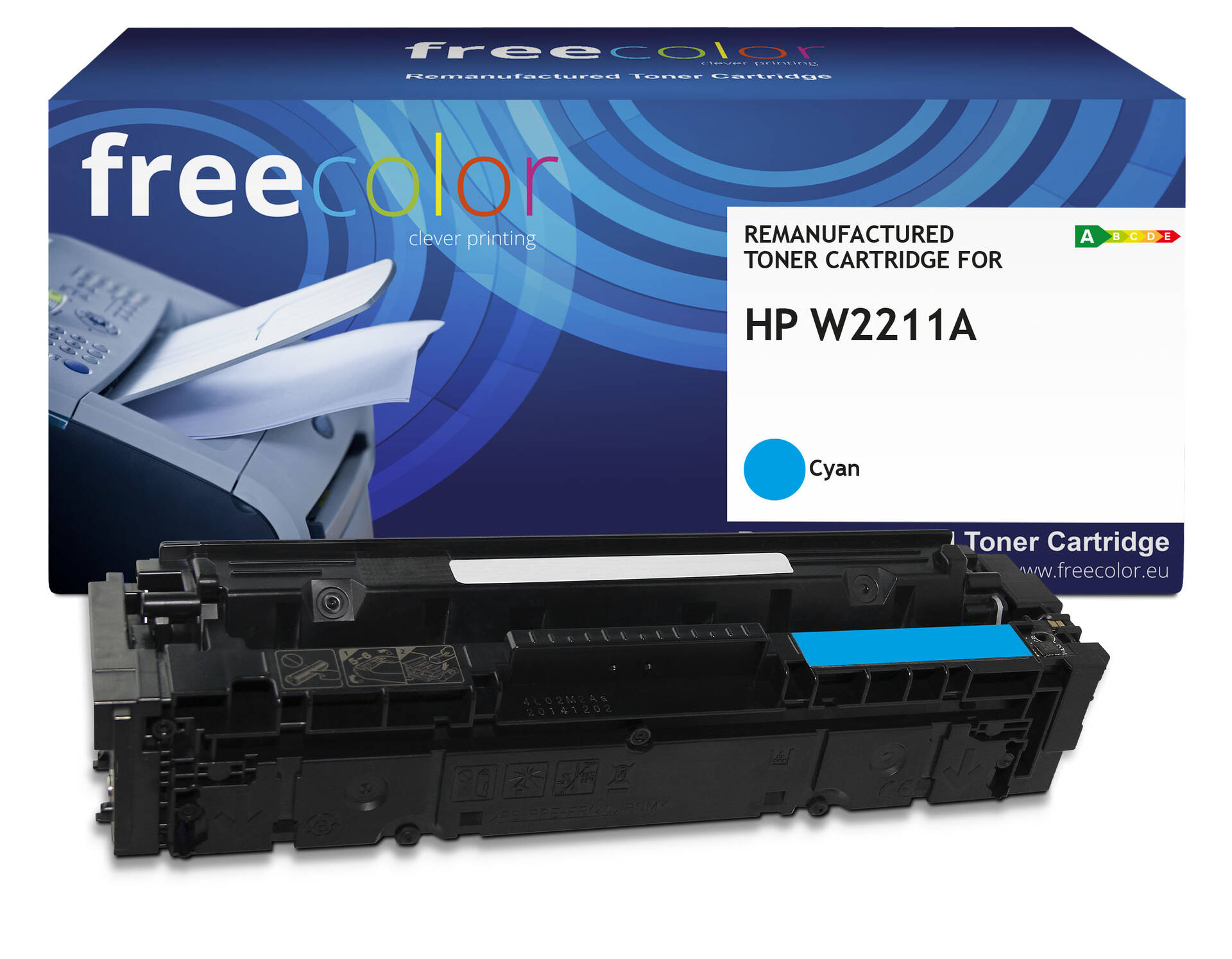 Freecolor K18888F7 tonercartridge 1 stuk(s) Compatibel Cyaan