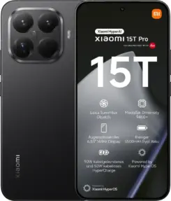 Xiaomi 15T Pro 17,4 cm (6.83) 12 GB 512 GB 5500 mAh Zwart