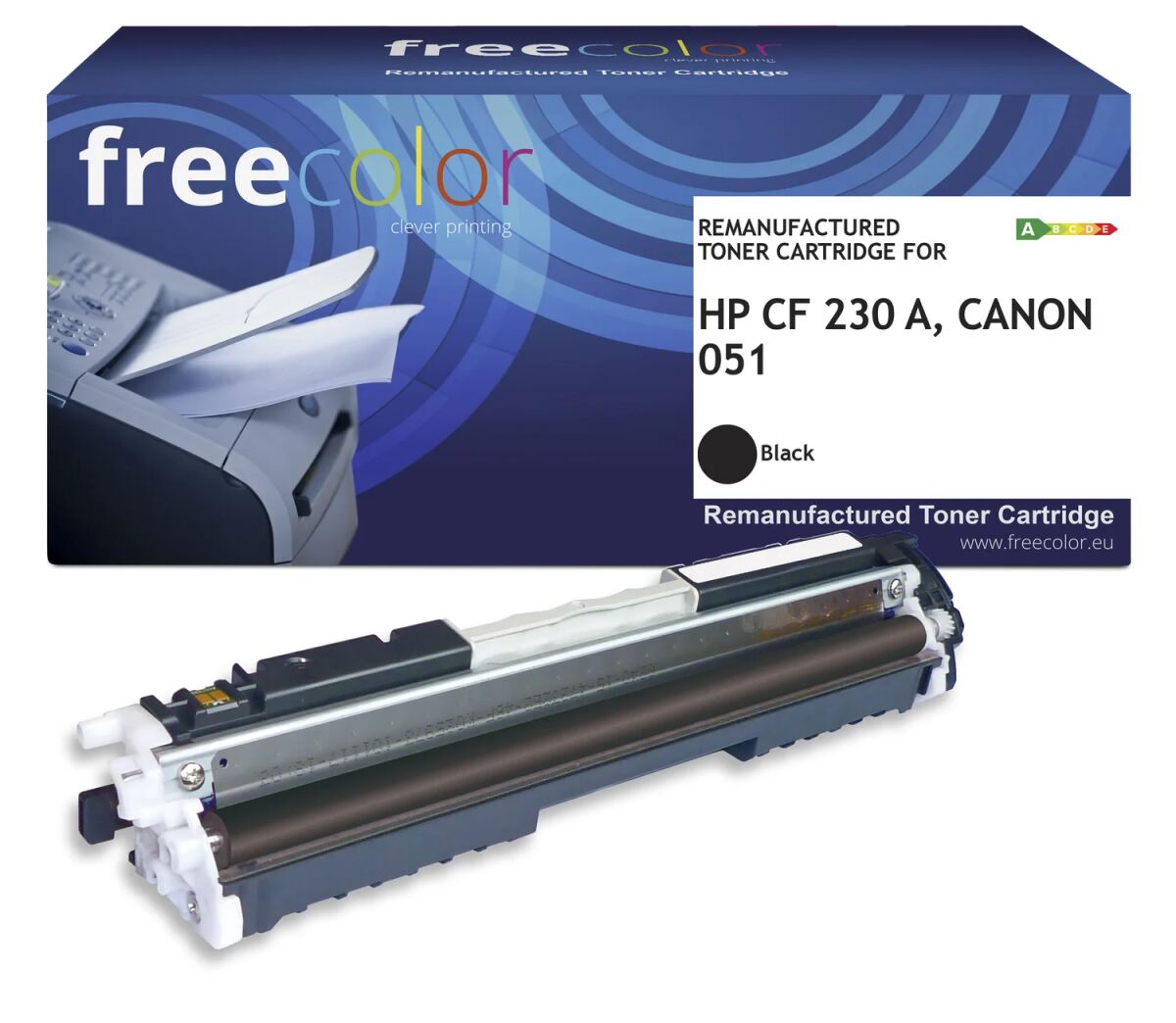 Freecolor K16048F7 tonercartridge 1 stuk(s) Compatibel Zwart