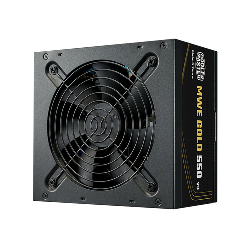 Cooler Master MWE Gold V3 ATX 3.1 Non-Modular power supply unit 550 W 24-pin ATX Zwart