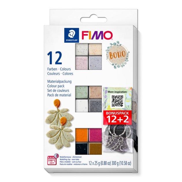 FIMO soft Set Mod.masse Fimo ef.boho MP Promo