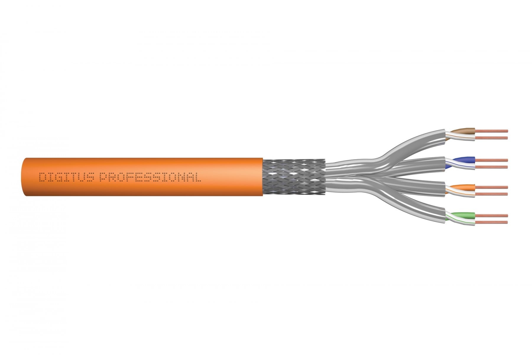 Digitus DK-1745-VH-10 netwerkkabel Oranje 1000 m Cat7 S/FTP (S-STP)