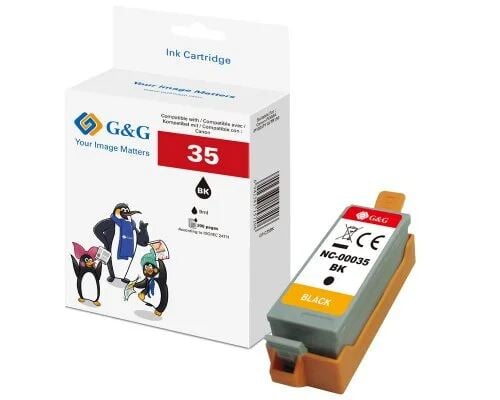 G&G 06569 inktcartridge 1 stuk(s) Compatibel Zwart