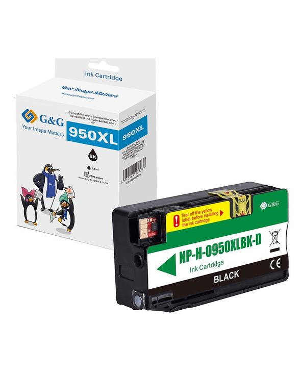 G&G 18832 inktcartridge 1 stuk(s) Compatibel Zwart