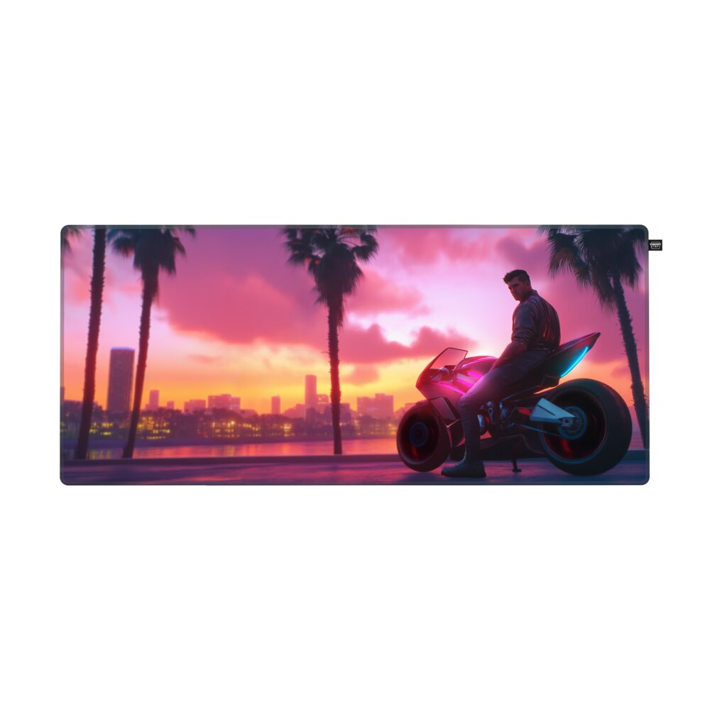 CHERRY XTRFY GP5 muismat XL Miami Rider