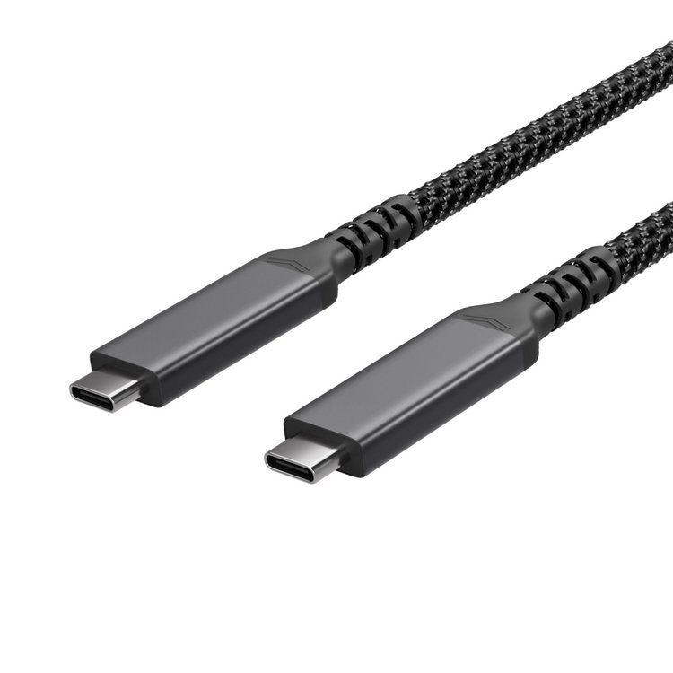Shiverpeaks USB-C oplaadkabel USB C/C 3.2 100W PD Textil 1m