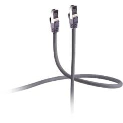 Shiverpeaks Patchkabel Cat 6A Armored U/FTP 1,0m grijs