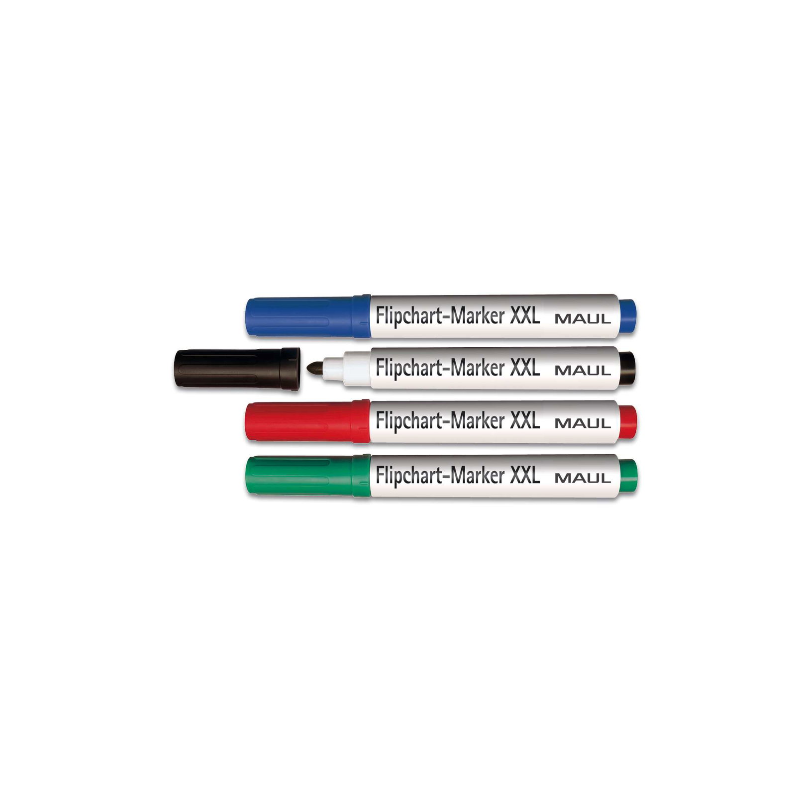 MAUL Flipchartmarker Rundspitze 2,5-3,0mm 4de Set