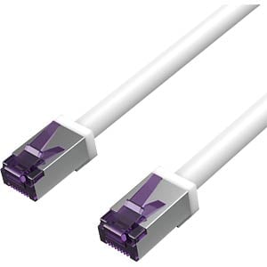 Shiverpeaks Patchkabel CAT 6A S/FTP flex. 500MHz 1,5m wit