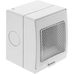 DELOCK Easy 45 Aufputzgehäuse IP55 wasserfest 2 Port